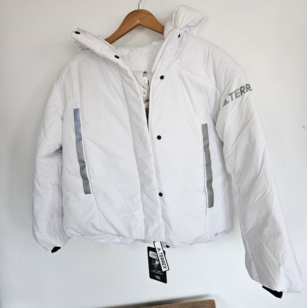 Adidas Women's Terrex CW MYSHELTER COLD RDY Jacket, 600 down